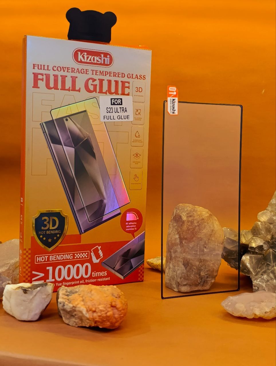  گلس کیزاشی فول چسب با کیفیت عالی 